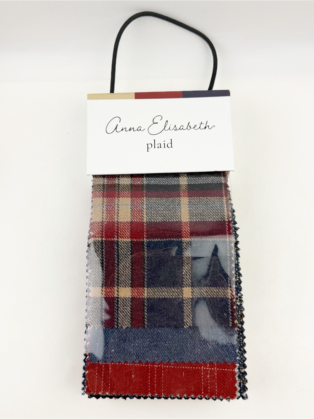 Anna Elisabeth Fabric 46 Swatch Samples Plaid Wool Home Decor Craft DYI